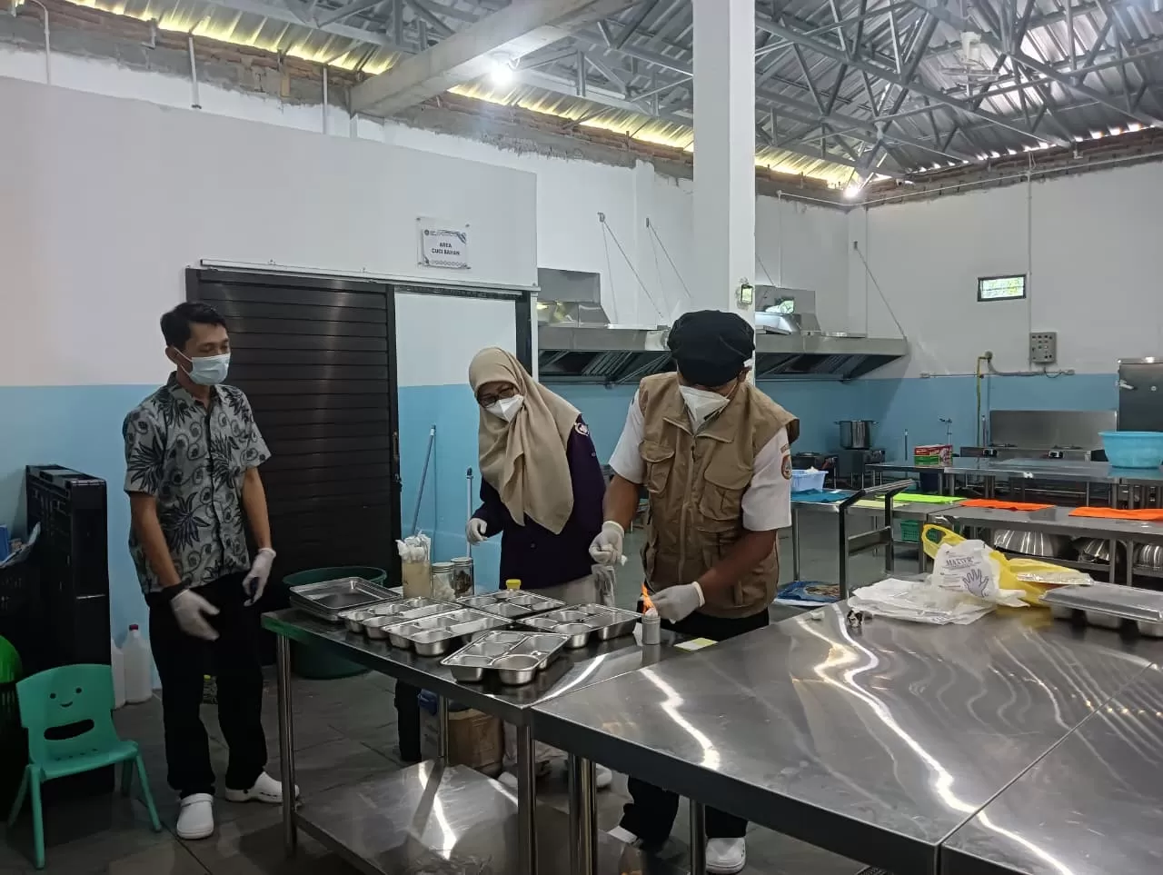 pemeriksaan alat mbg rutin