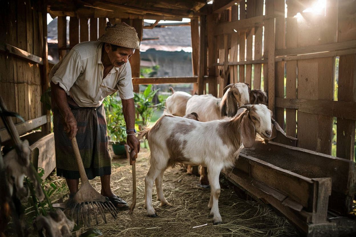 cara merawat kambing etawa