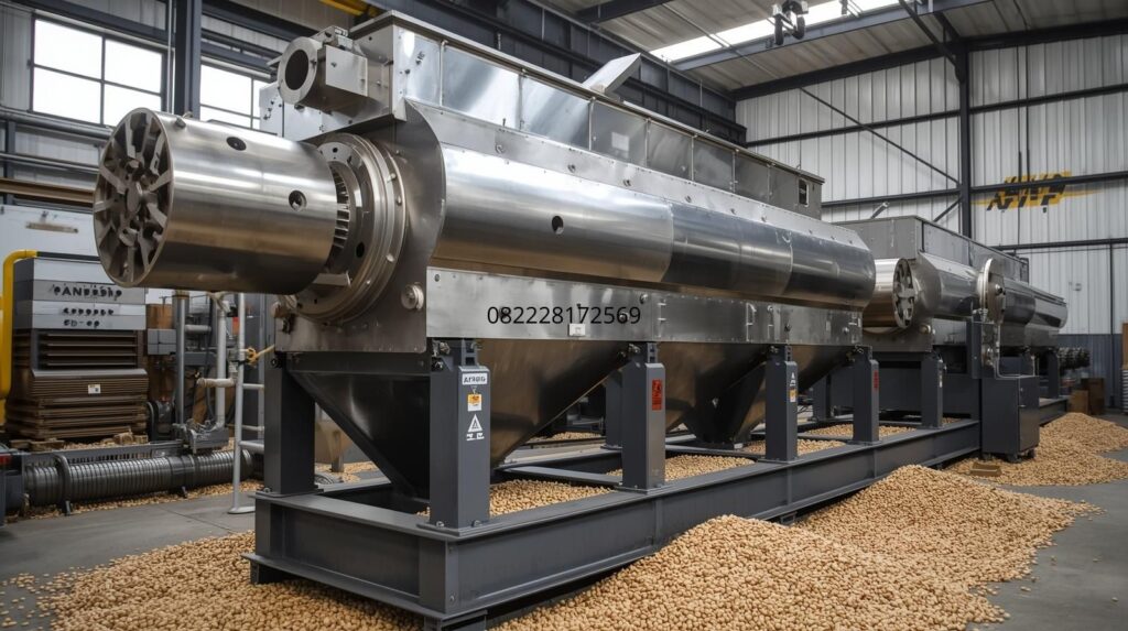 Efisiensi Produksi Wood Pellet Skala Industri