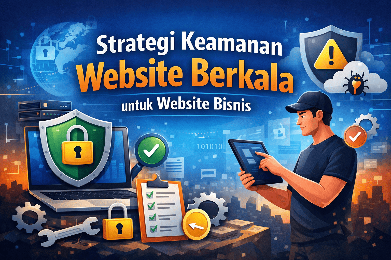 strategi keamanan website berkala
