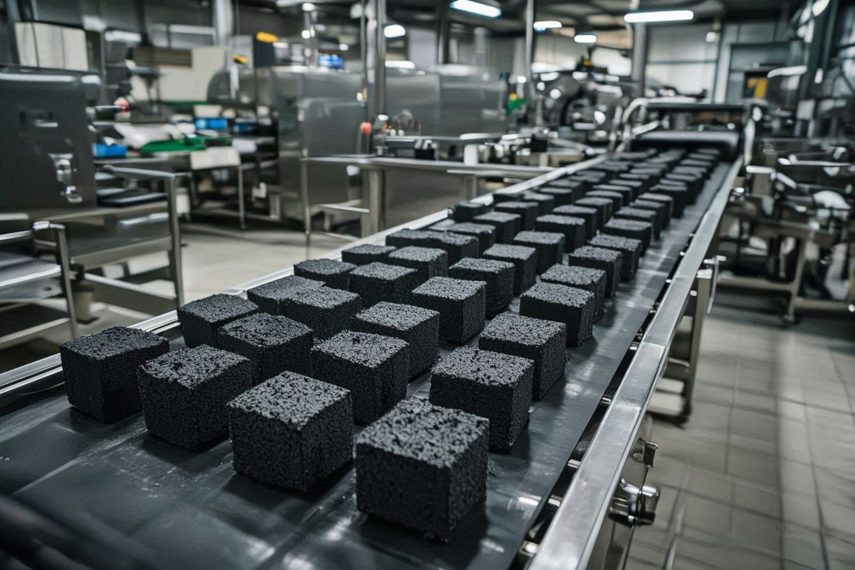 coconut charcoal briquette producer indonesia