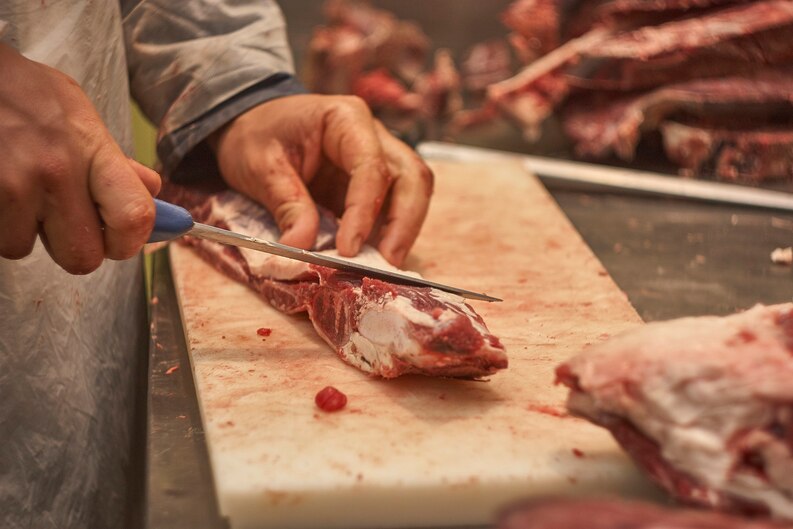 cara memotong daging kurban cepat