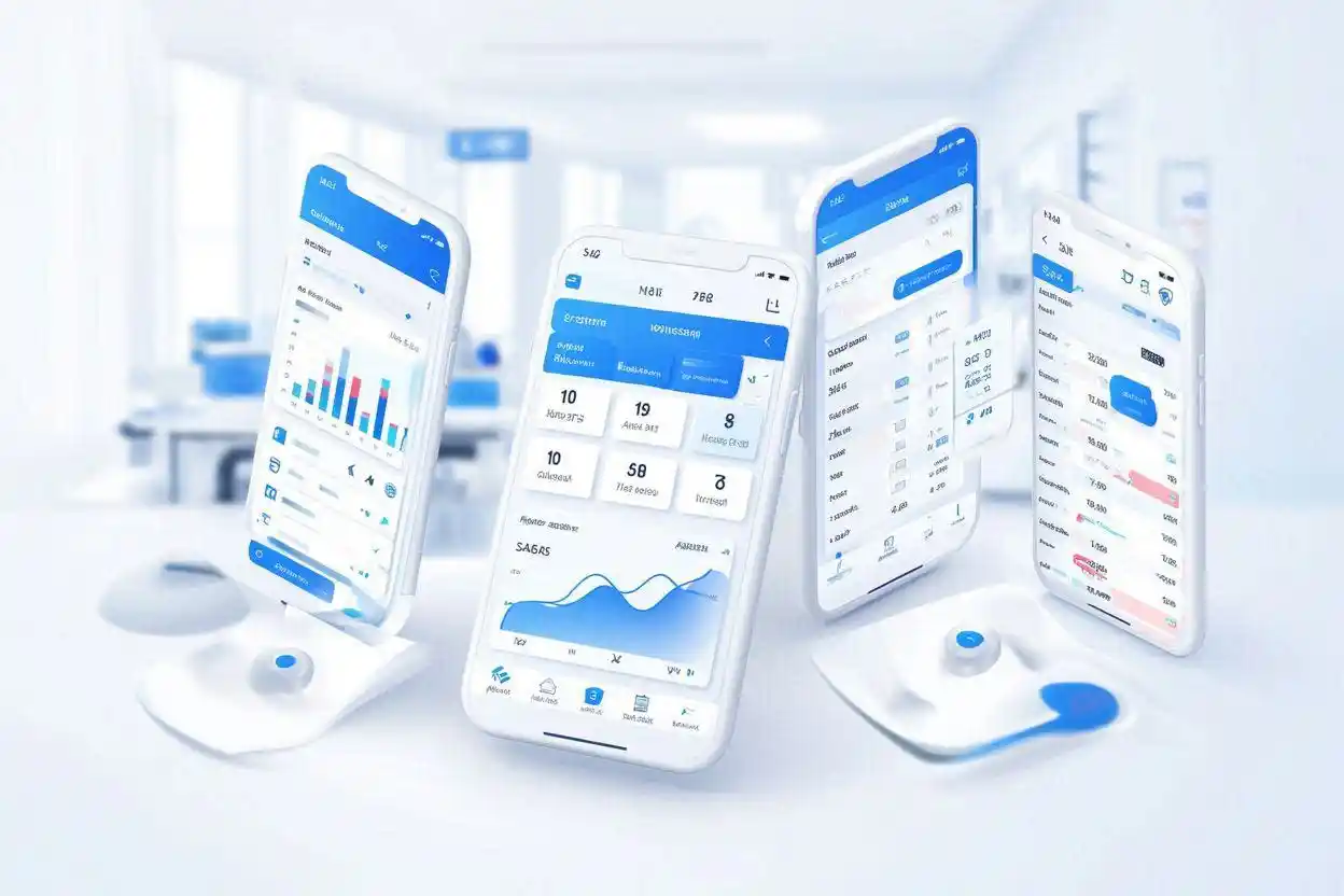 sistem kasir mobile untuk usaha dengan tampilan dashboard penjualan