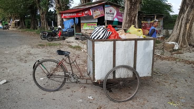 gerobak sampah untuk pabrik industri