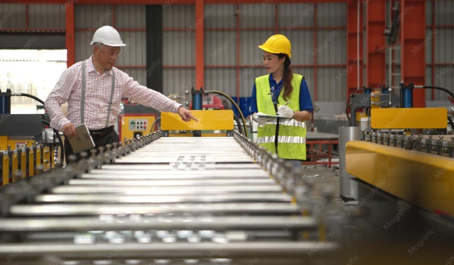 keselamatan sistem conveyor industri