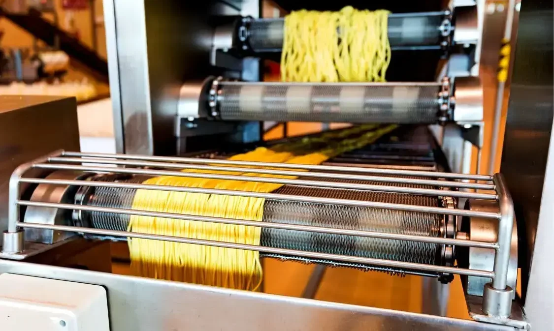 Tahapan Produksi Mie Menggunakan Mesin